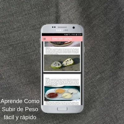 Aprende Como Subir de Peso Rápido android App screenshot 2